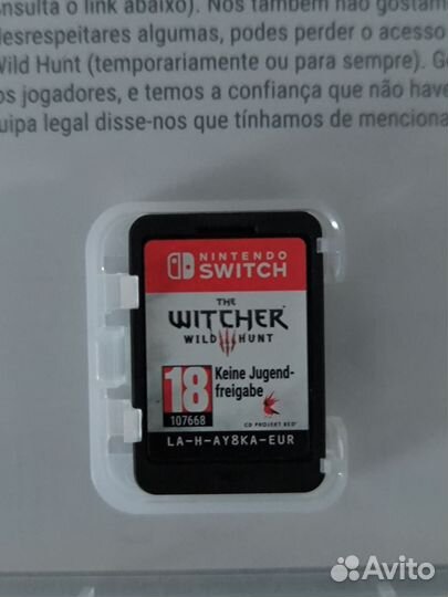 The Witcher 3 (Ведьмак 3) Nintendo Switch