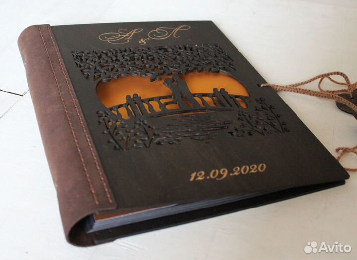 Свадебный Фотоальбом ручной работы