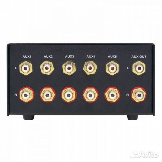 Коммутатор акустического сигнала, 5-канальный Dyna