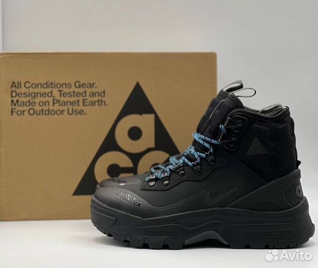 Ботинки Nike ACG Air Zoom Gaiadome gore tex gro