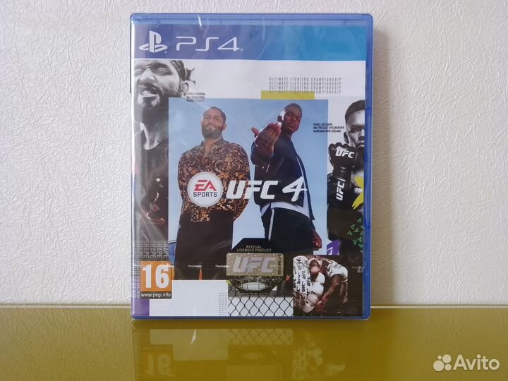 Новый диск UFC 4 Ps4