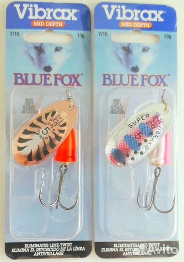 Блесны Blue Fox оригинал