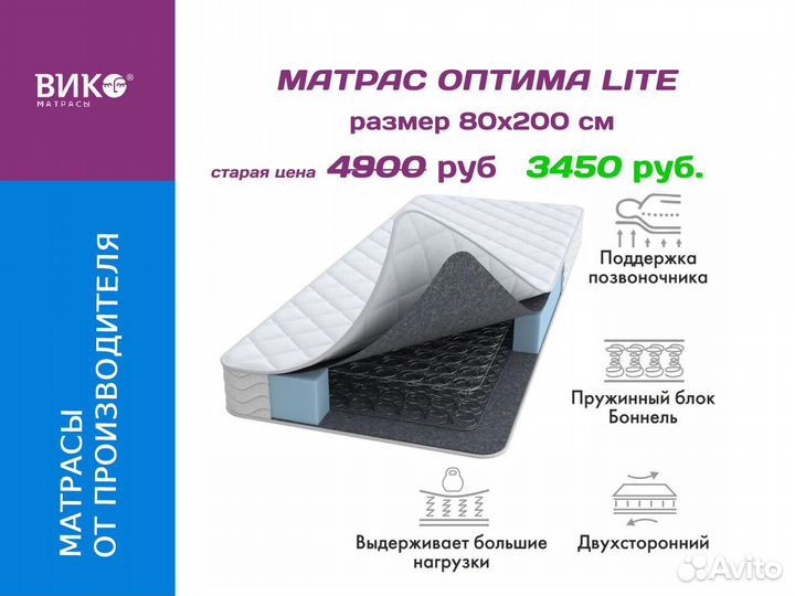 Матрас новый