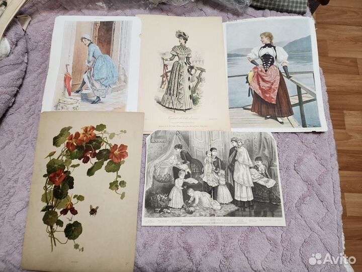 Антикварные гравюры