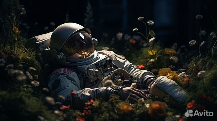 Дизайн в Midjourney, нейросеть, иллюстрация