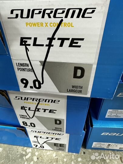 Коньки хоккейныеBauer Supreme Elite Sr