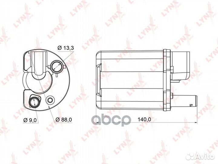 LF-958M фильтр топливный Hyundai Coupe/Lantra