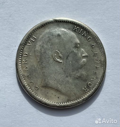 Реплика, Британская Индия, 1 рупия 1903 г