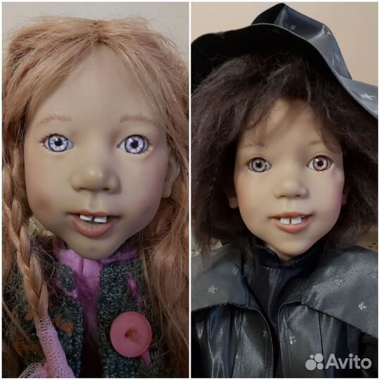 Редчайшие клубные куклы Pinki Pli/Theodor Himstedt