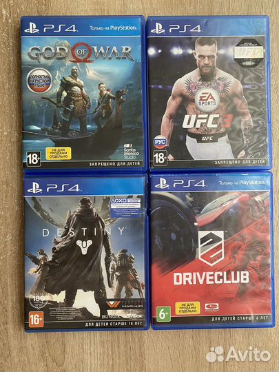 Игры для приставок ps4