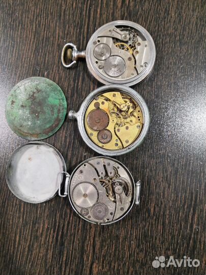 Часы карманные 3 штуки