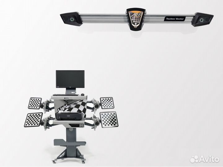 Стенд сход развал Техно вектор 7202 K 1 A Optima