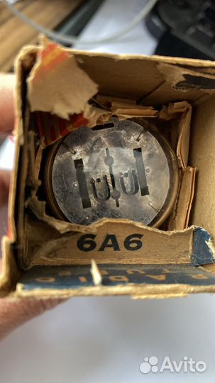 Радиолампа 6A6