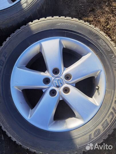 Колёса в сборе R17 зима