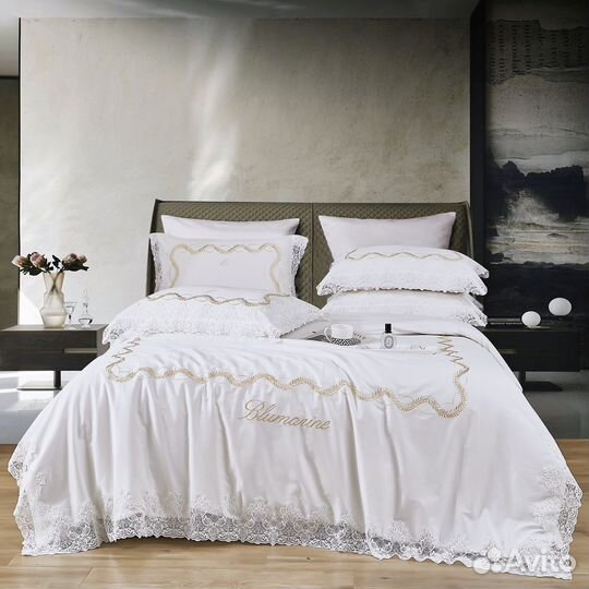 Постельное белье Blumarine Итальянские кружева