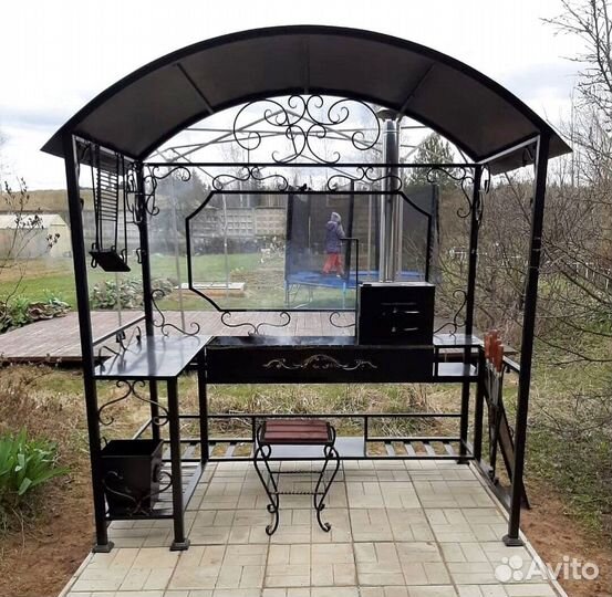 Мангал металлический