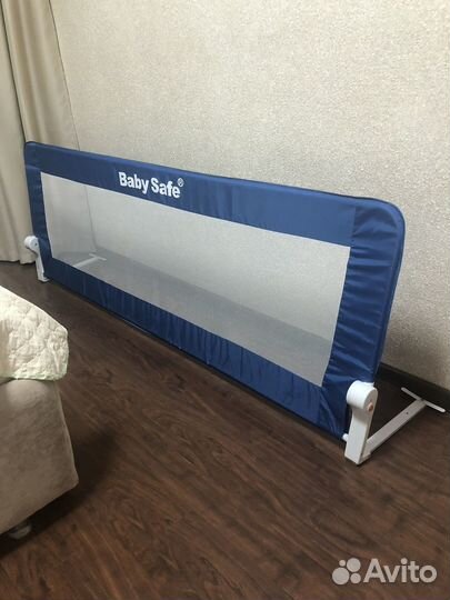 Барьер защитный для кровати 180х66см, складной
