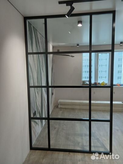 Перегородки для зонирования в стиле лофт