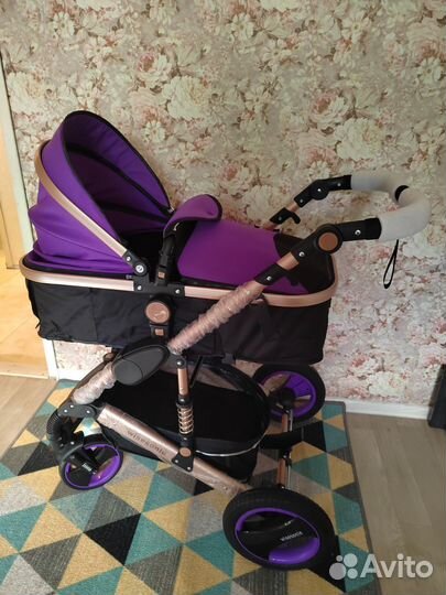 Новая Коляска wisesonle 2в1