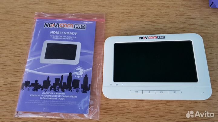 Домофон Novicam PRO NDM7F сенсорный с WiFi