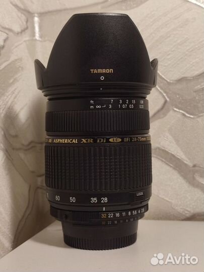 Объектив Tamron 28-75mm f/2.8 Nikon F