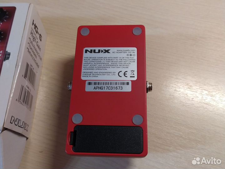 Гитарная педаль NUX HG-6