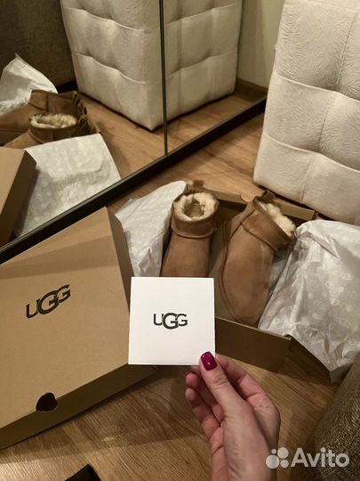 Валенки ugg на платформе