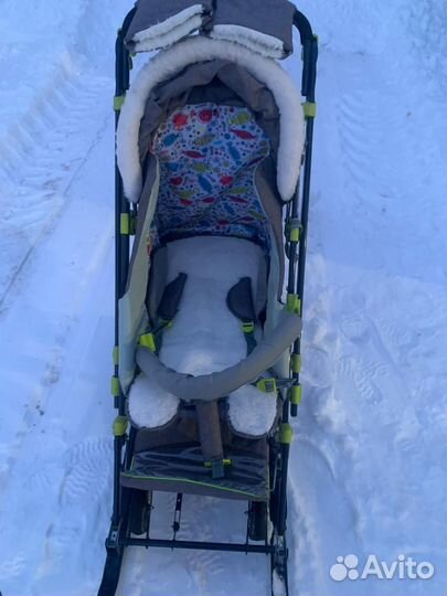 Санки коляска ника 7 8
