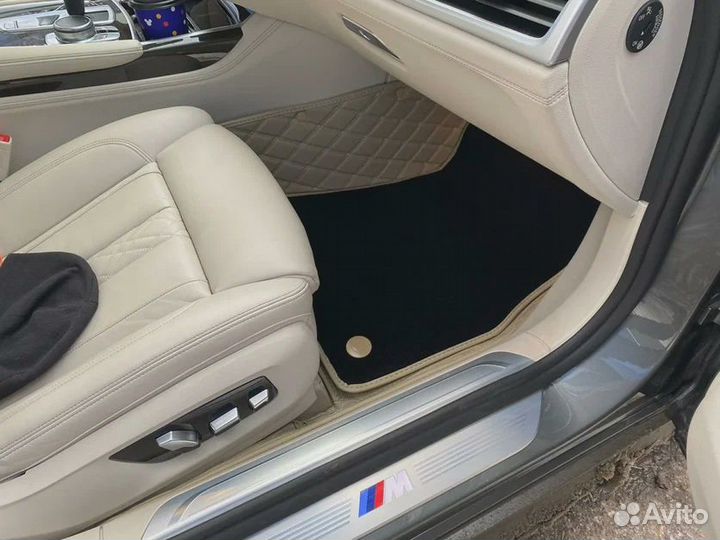 3d коврики из экокожи в салон Авто машину 3д LUX