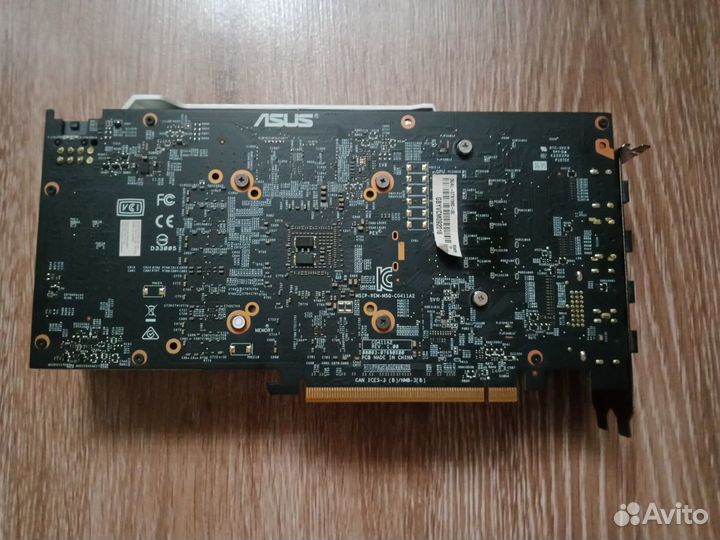 Видеокарта Nvidia GeForce Asus dual-GTX 1060 3GB