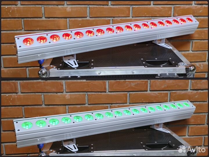 LED BAR 18x15 / 18x18 пиксельный в белом корпусе