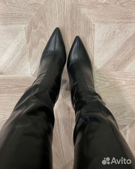 Сапоги высокие