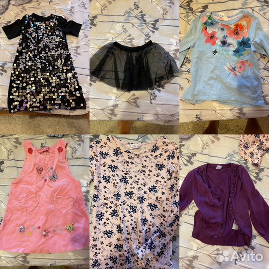 Вещи пакетом на девочку 4-5 лет
