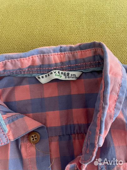 Рубашка детская 68 размер reserved