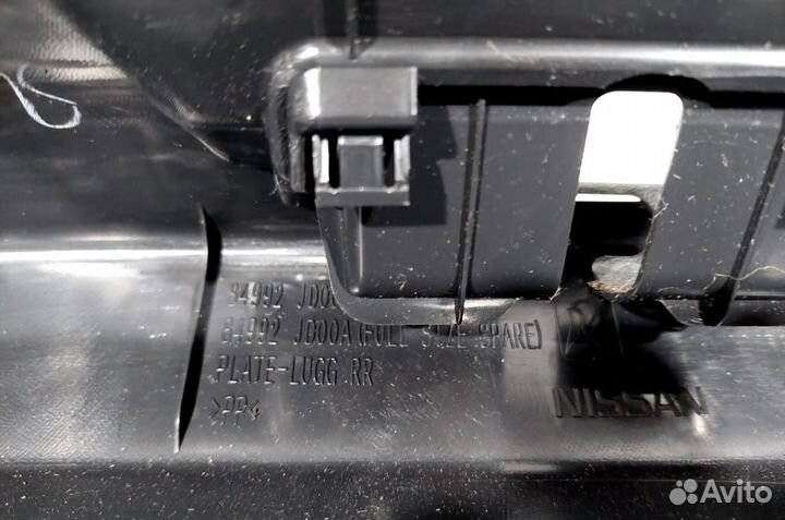 Обшивка багажника Qashqai (J10) 2006-2014 на задню