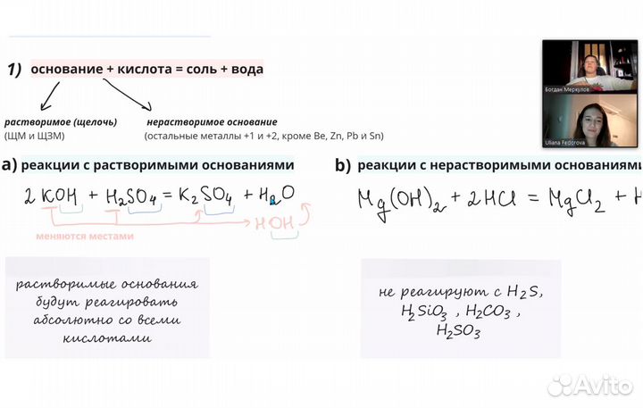 Репетитор по химии