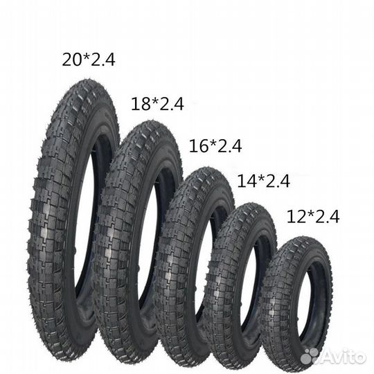 Покрышка шина резина для детского велосипеда