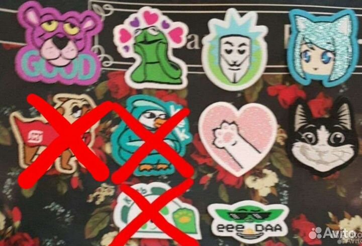 Стикерсы неполная коллекция