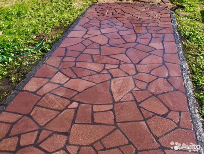 Лемезит. Плитняк, плитка, камень