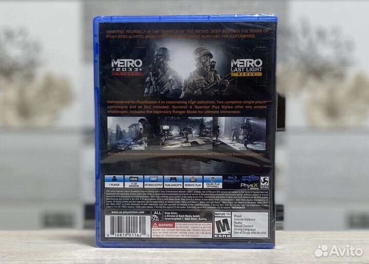 Metro Redux (Новый Диск) Sony PS4 Русская версия