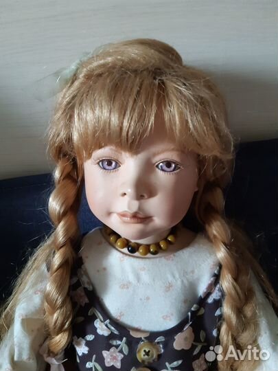 Кукла фарфоровая коллекционная от Хейди Плюсцок