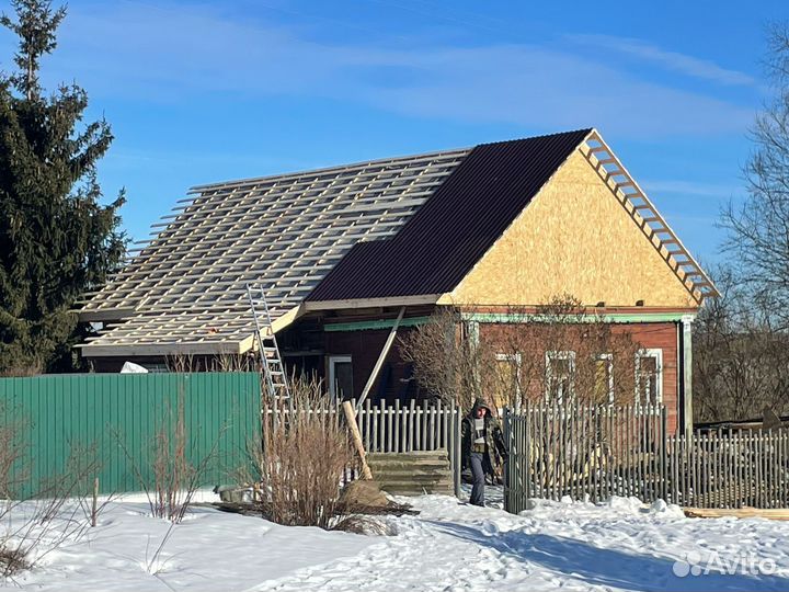 Кровельные работы ремонт крыши