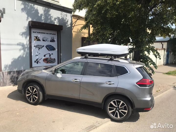 Автобокс 450 л на крышу Nissan X-Trail Краснодар