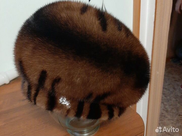 Берет норковый