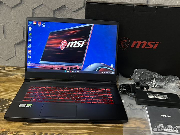 Мощный MSI Intel i5 х12/IPS 144гц FHD/RTX 3060/SSD