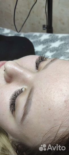 Наращивание ресниц на дому