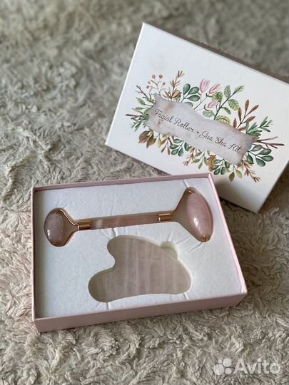 Новый Массажер лица, роллер, скребок гуаша