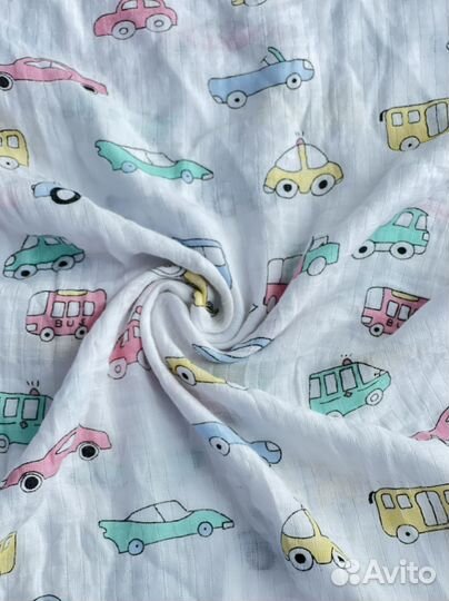 Муслиновая пеленка Новая 110*110