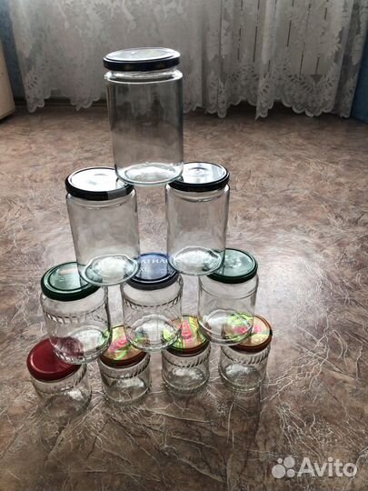 Банки винтовые с крышками