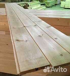 Вагонка имитация бруса хвоя сорт ав